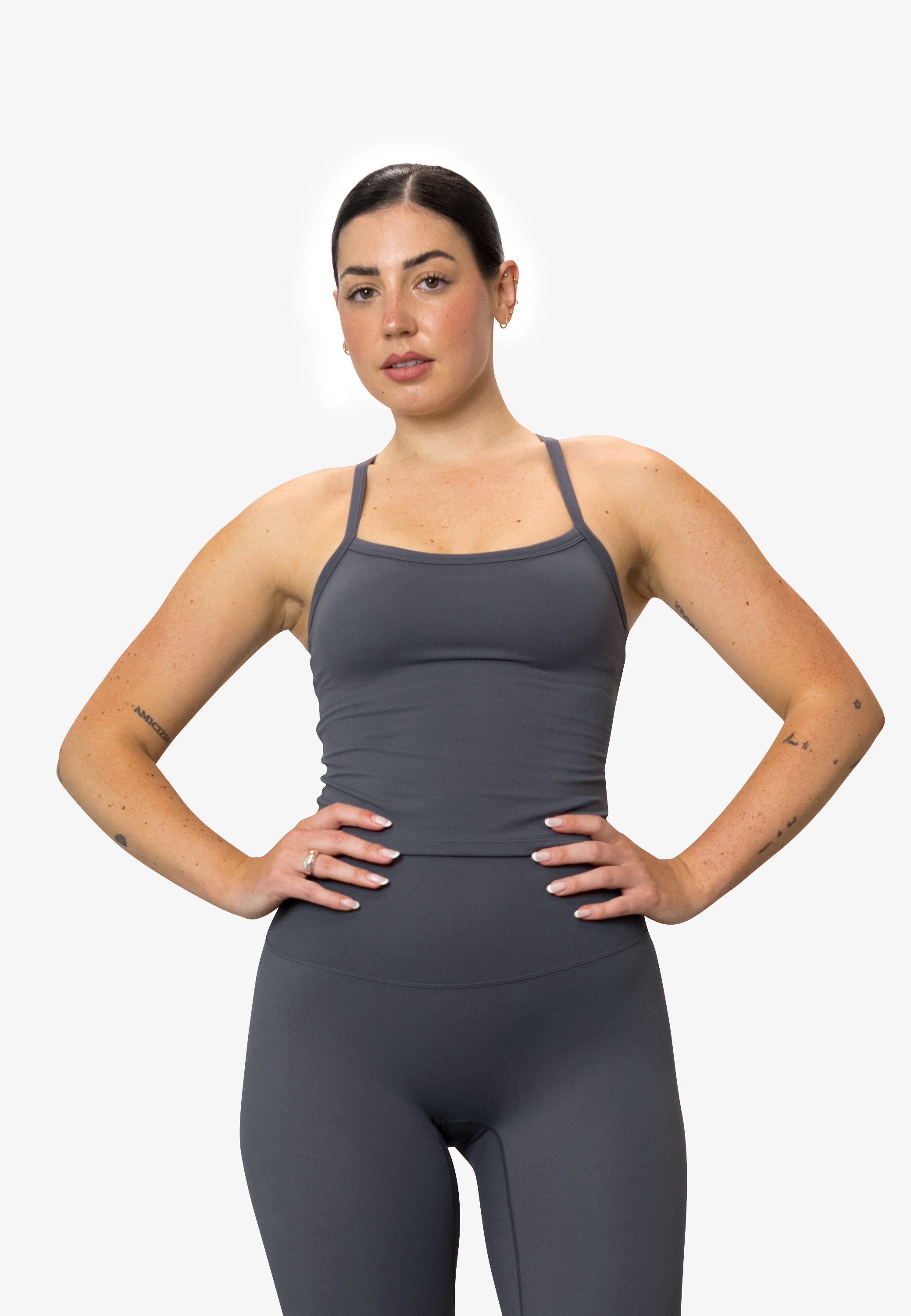 Serenity Tank - Deep Grey