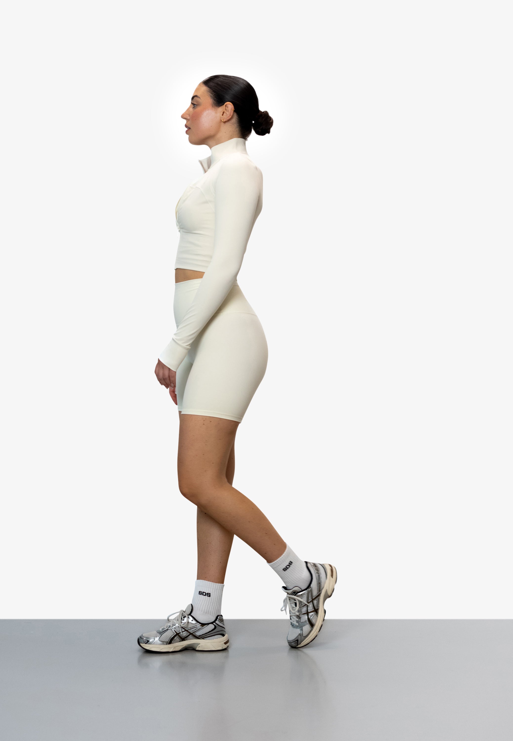 Performance Zip Jacket - Meringue