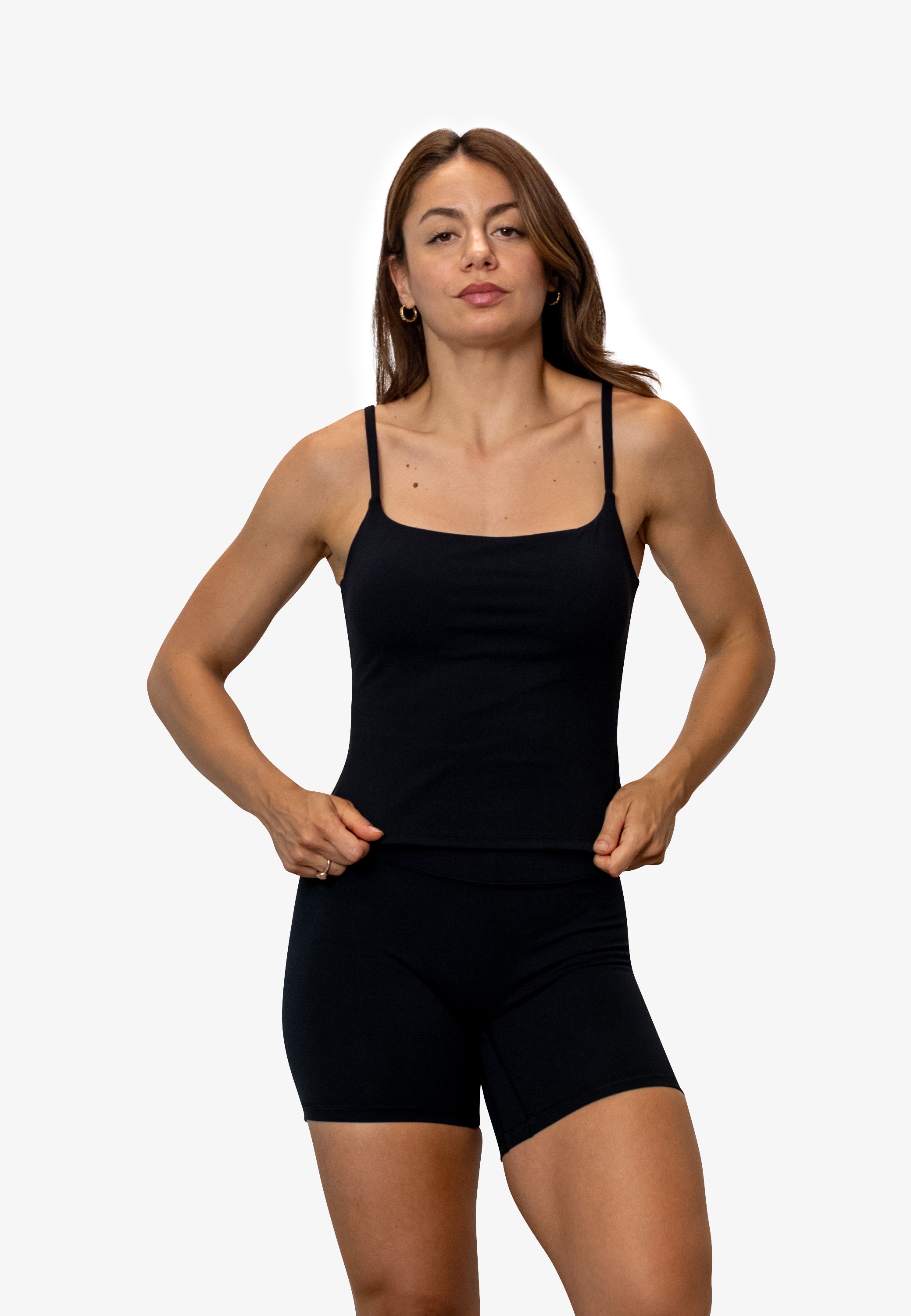 Full Length Top - Black