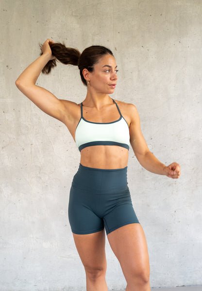 Linear Bra V2- Soft Lime - SculptFlex