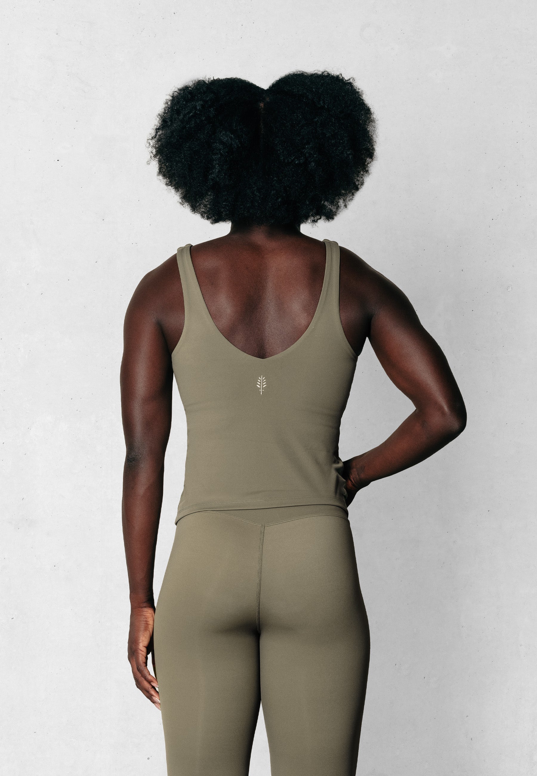 Full Length Top - Army Green v2