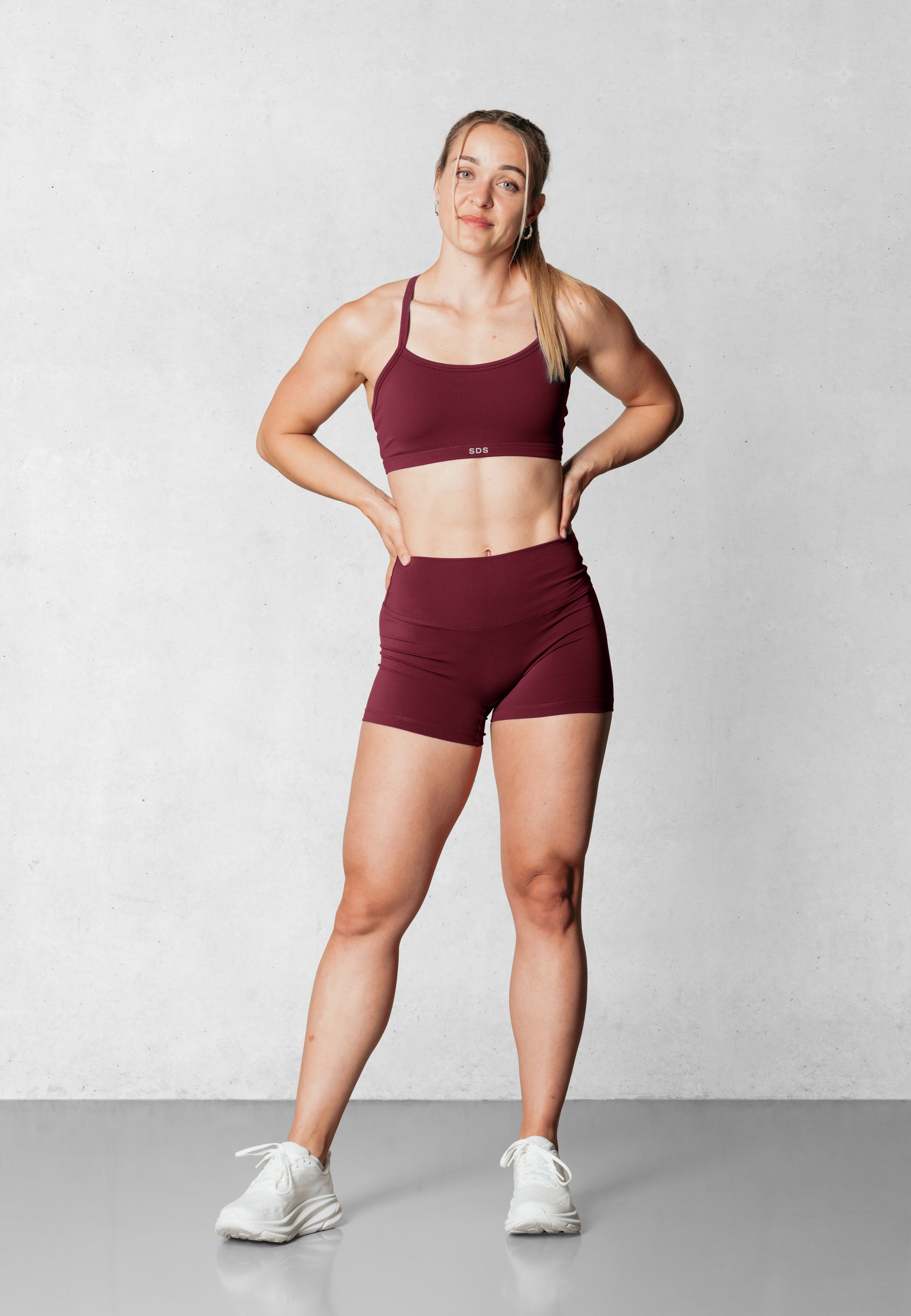 Linear Bra - Merlot