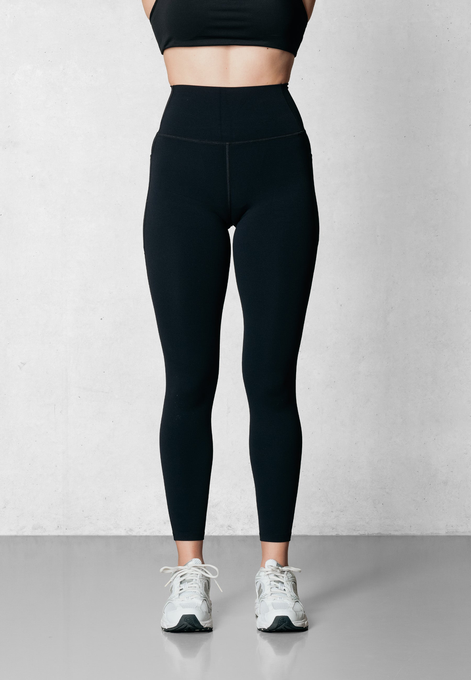 Performance Run Tights Full Length - Black