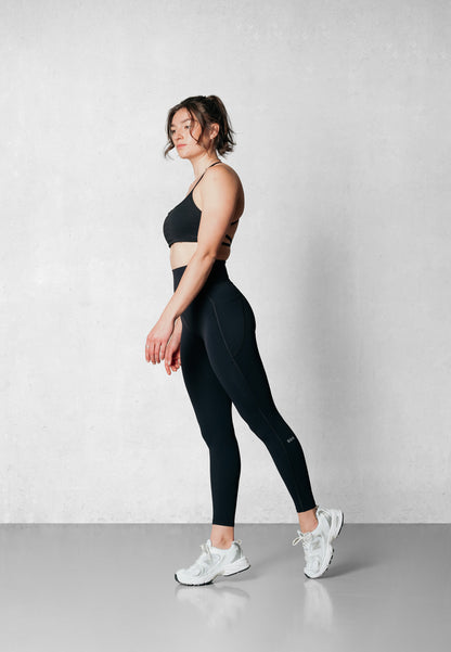 Performance Run Tights Full Length - Black