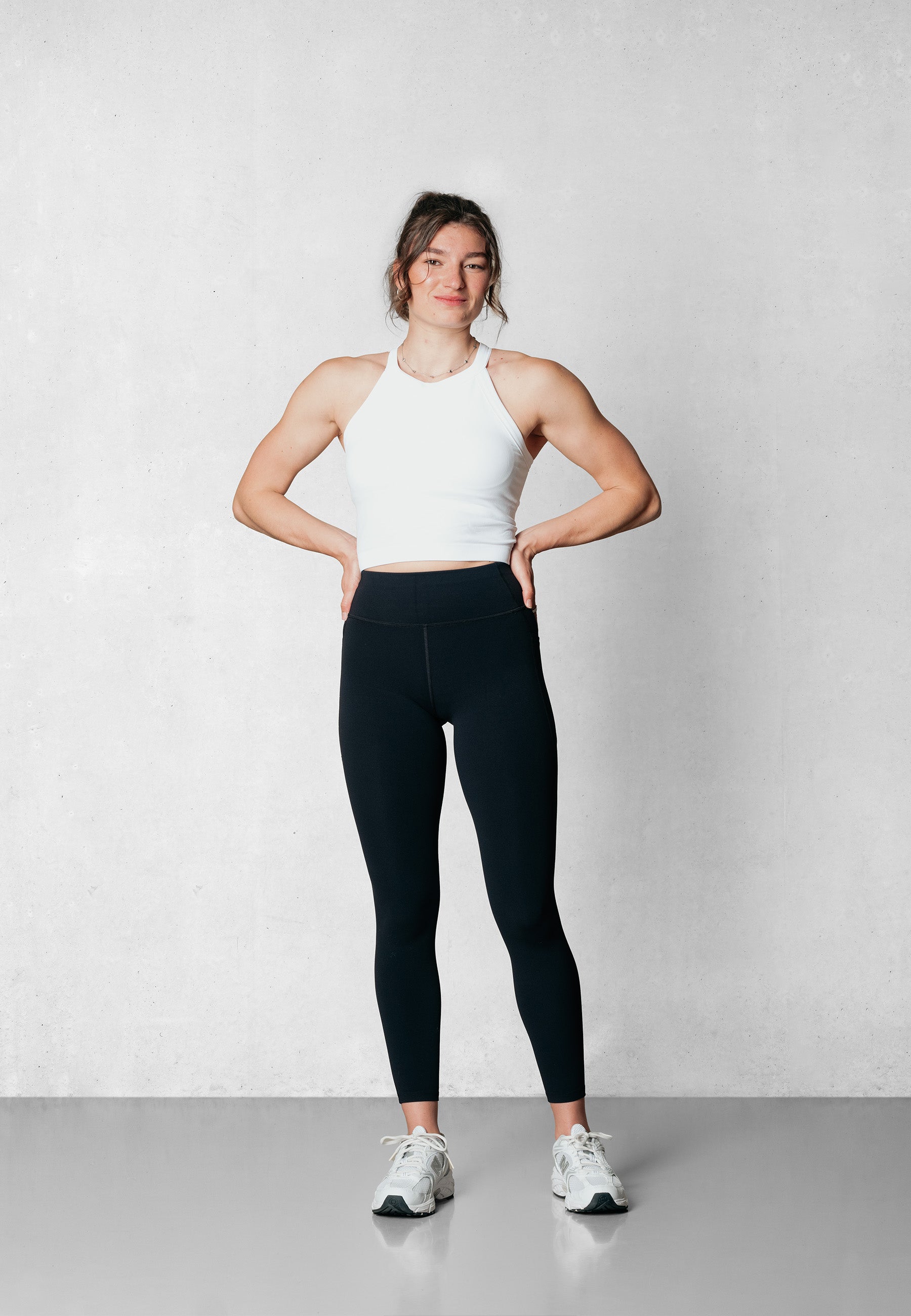 Performance Run Tights Full Length - Black