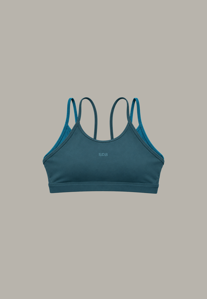 Double HN Bra - Teal Green - SculptFlex