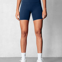 Biker Shorts mid length - Deep Blue