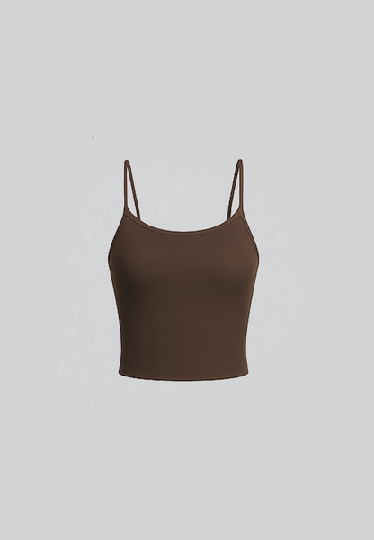 Classic Staple Tank - Brown Khaki