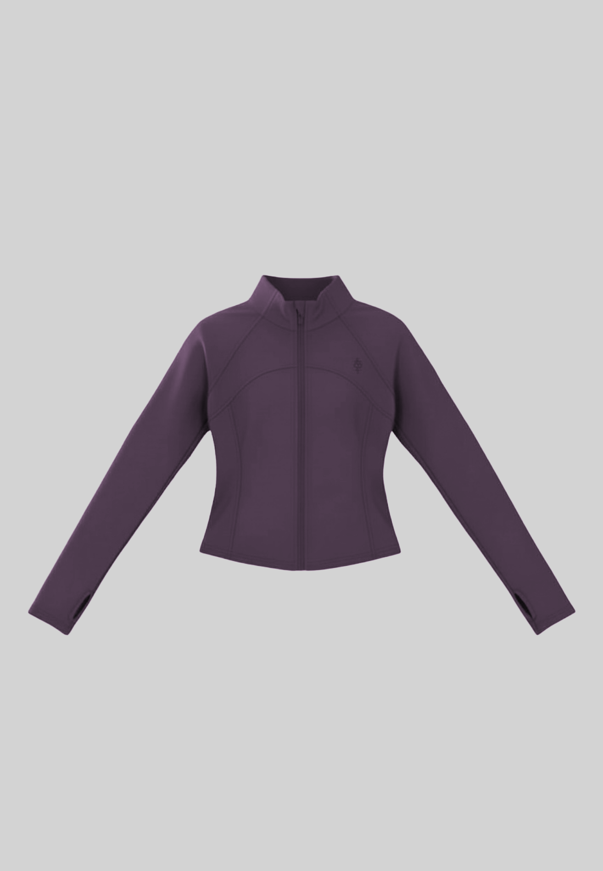 Light Fleece Zip Jacket - Soft Purple