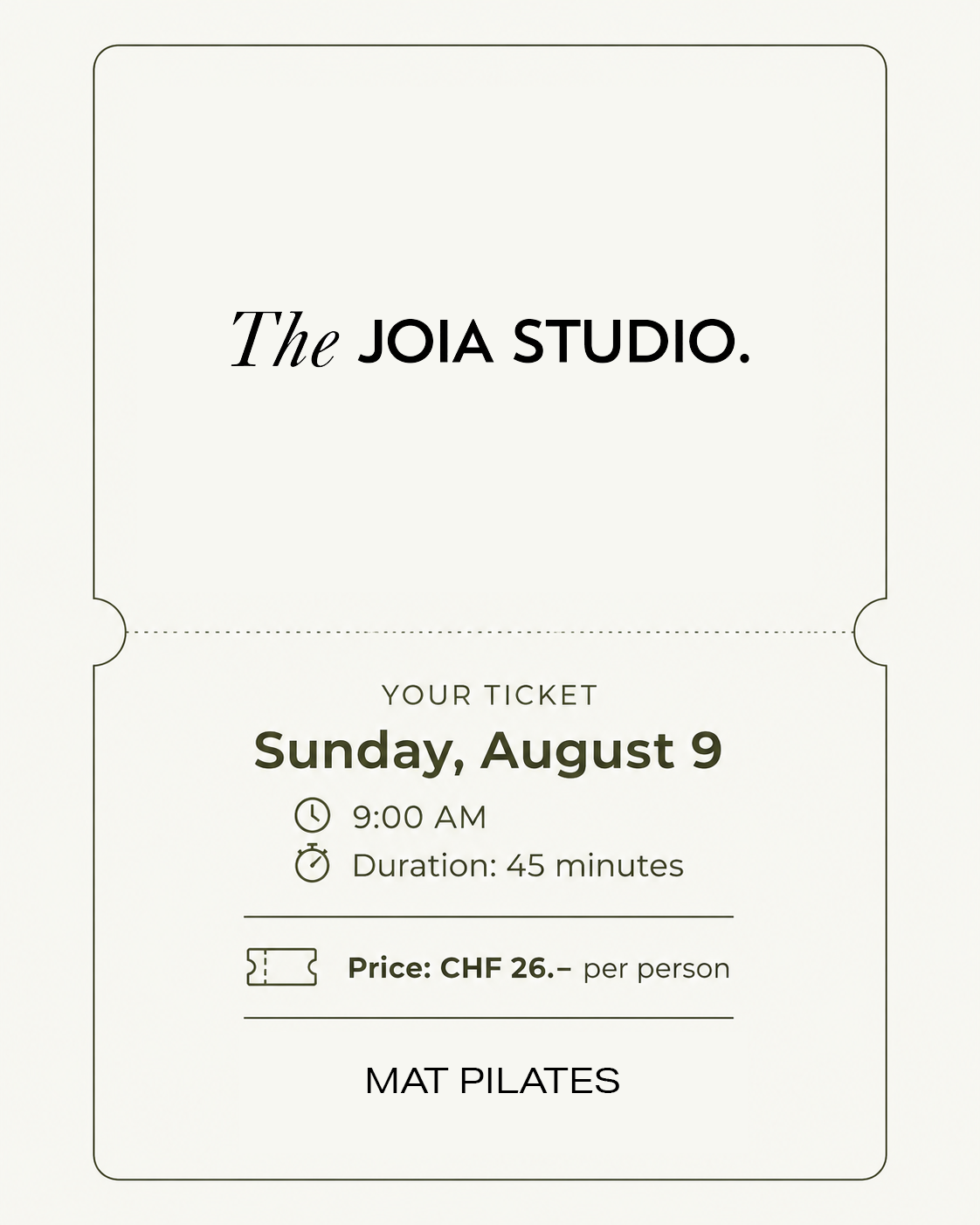 MAT PILATES - By The JOIA STUDIO - SDS® WAREHOUSE SALE
