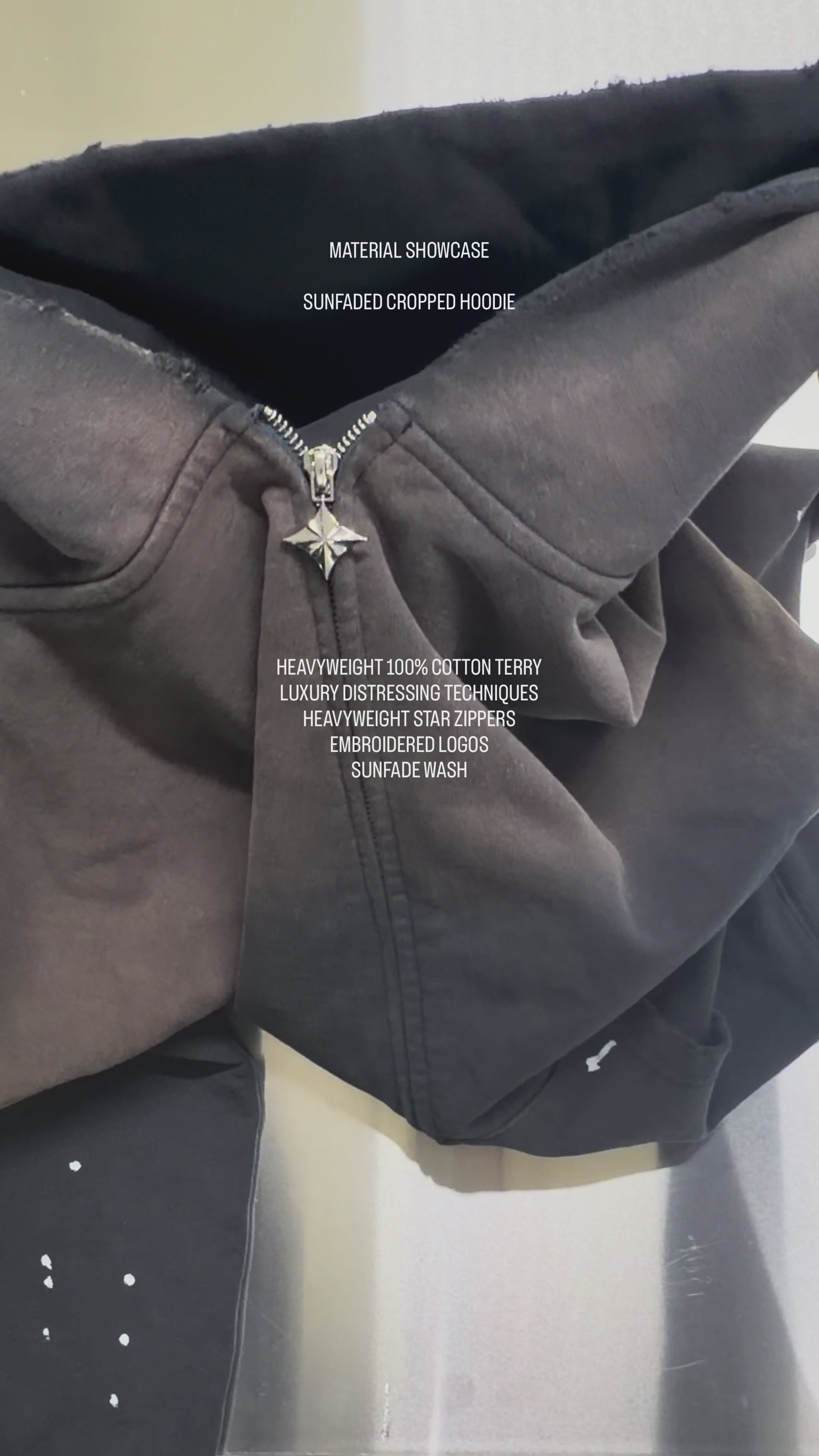 Load video: PRE-ORDER Sun-faded hoodie