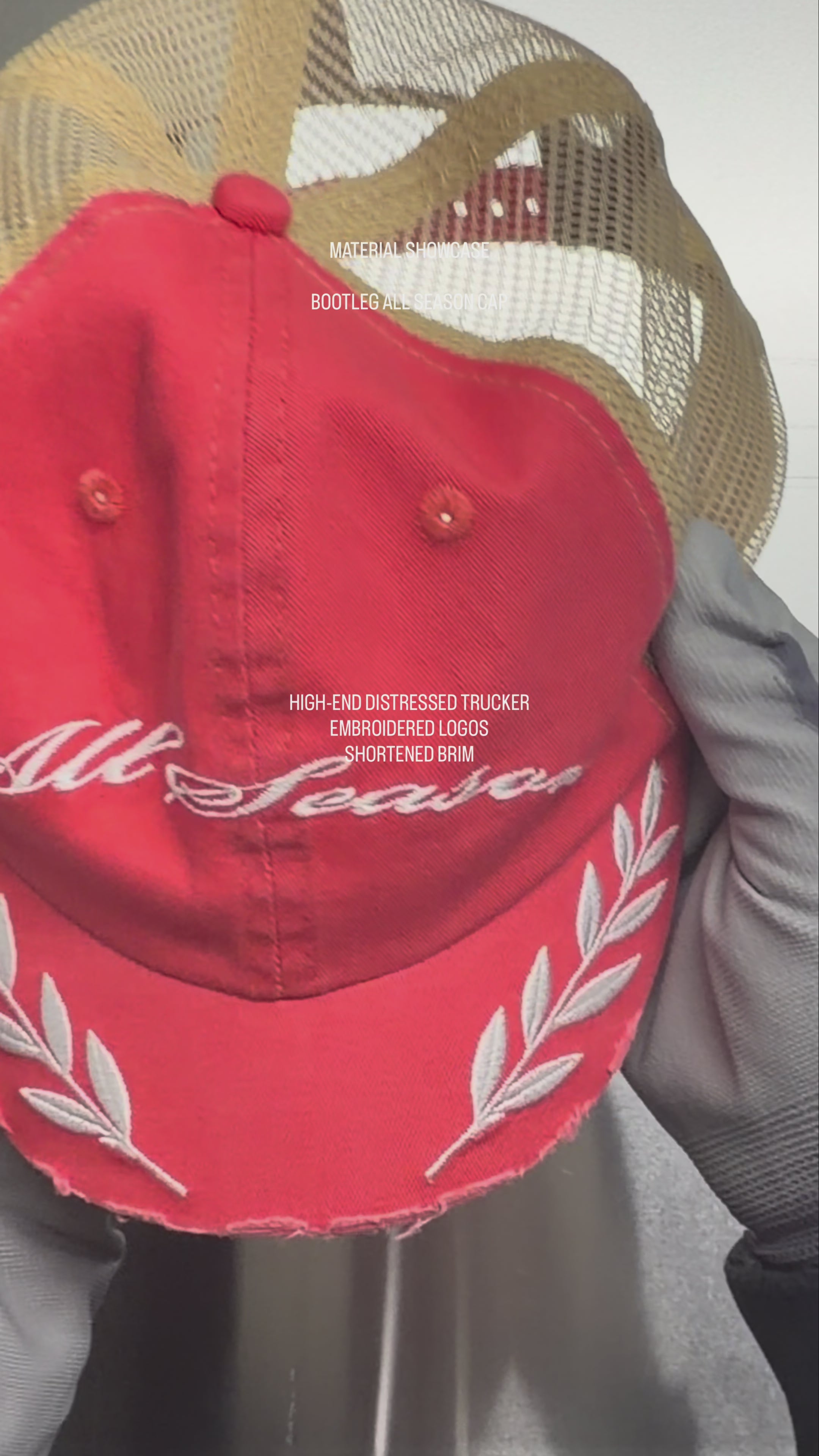 Load video: PRE-ORDER All Season Bootleg Cap