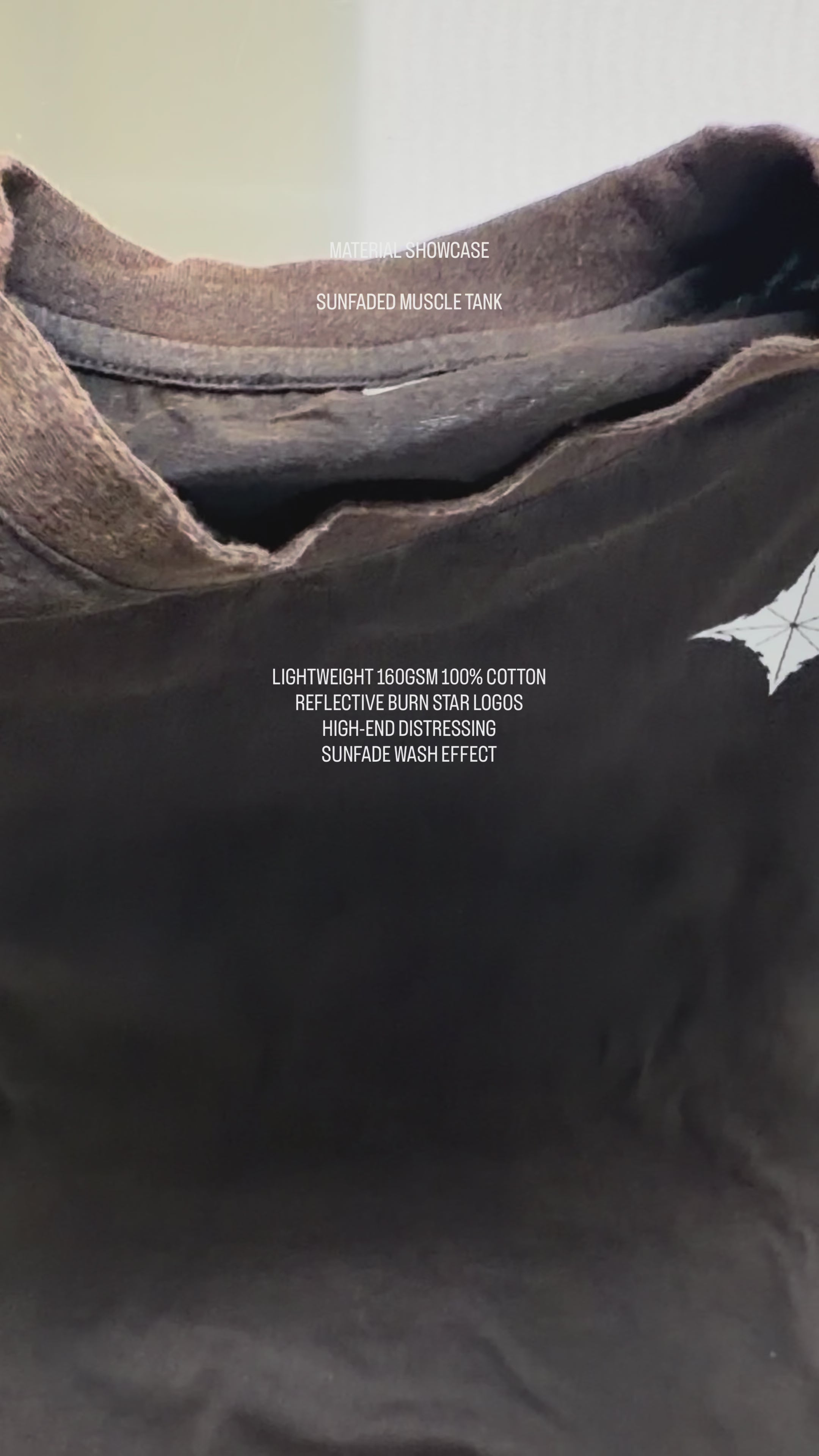 Load video: PRE-ORDER Sun-faded Muscle Tank