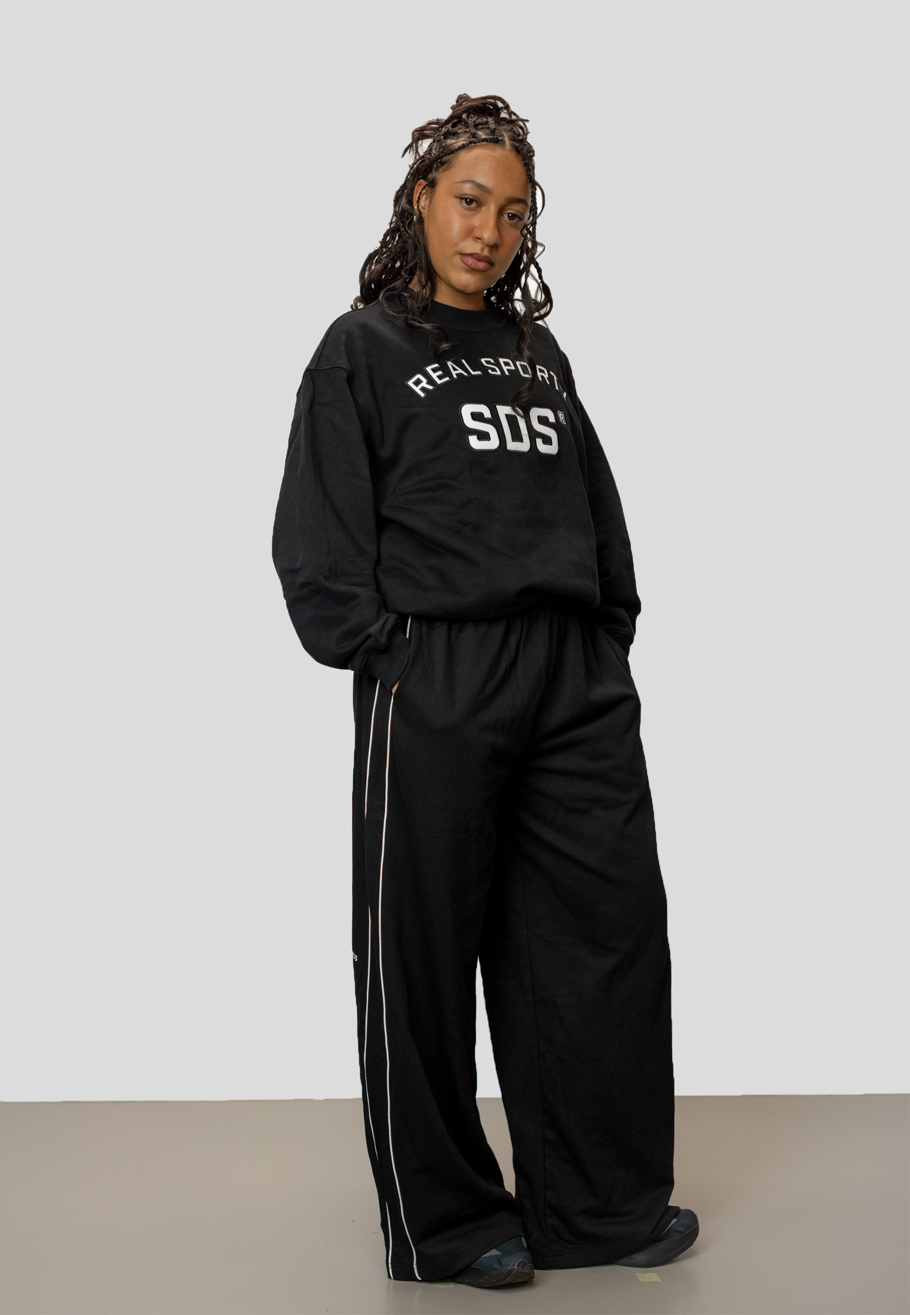 SDS Real Sporty Pullover - Black