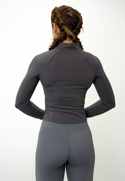 Light Fleece Zip Jacket - Nordic Grey