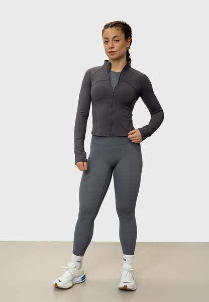 Light Fleece Zip Jacket - Nordic Grey