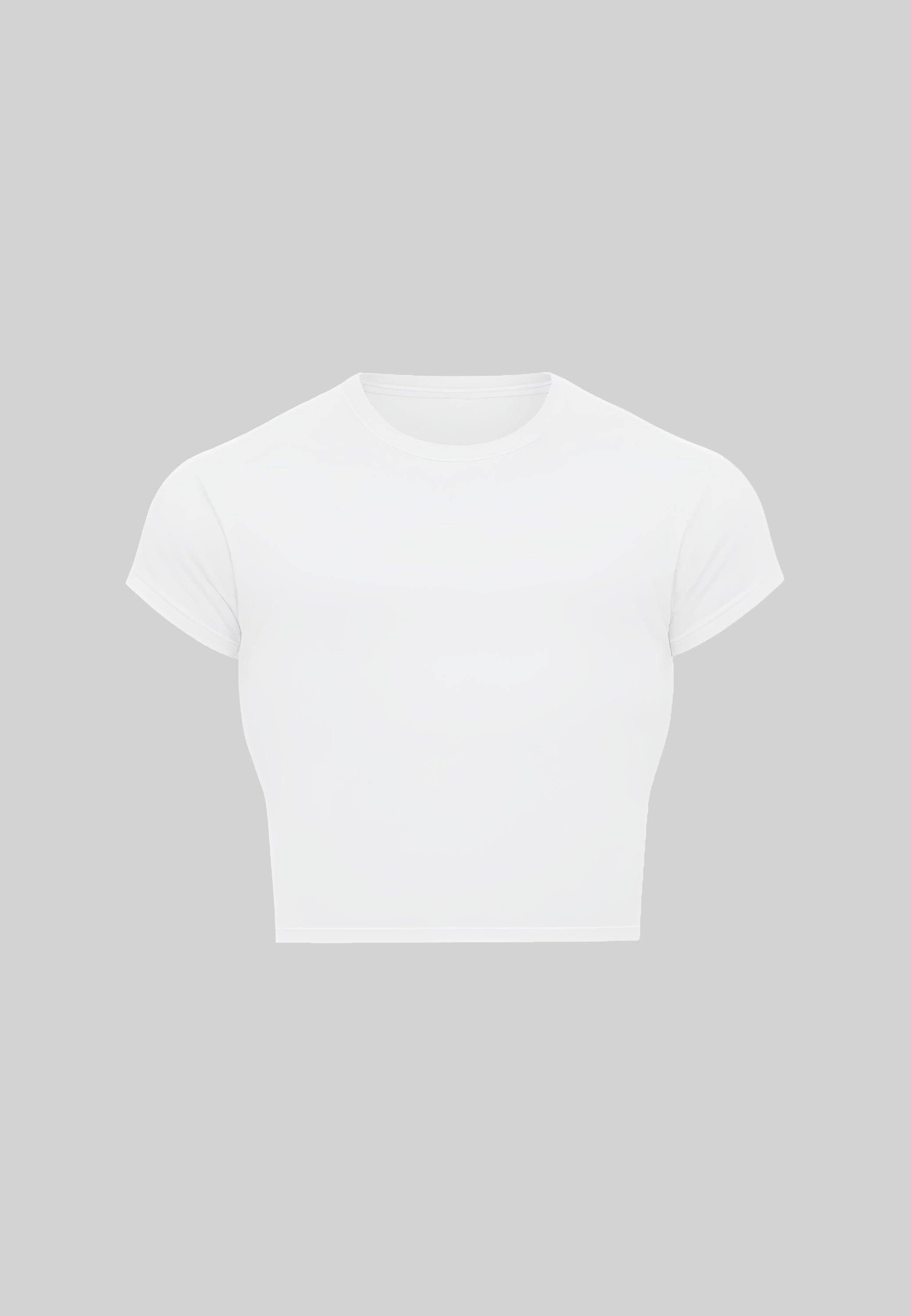 Weightless Mid Tee - White