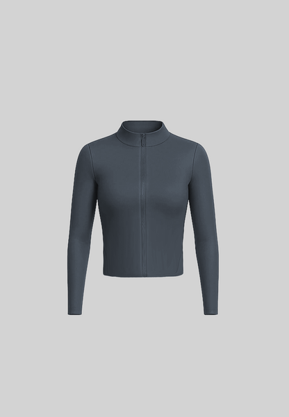 Zip Jacket Full Length V3- Deep Grey